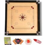 Matte Finish Practice Carrom Board